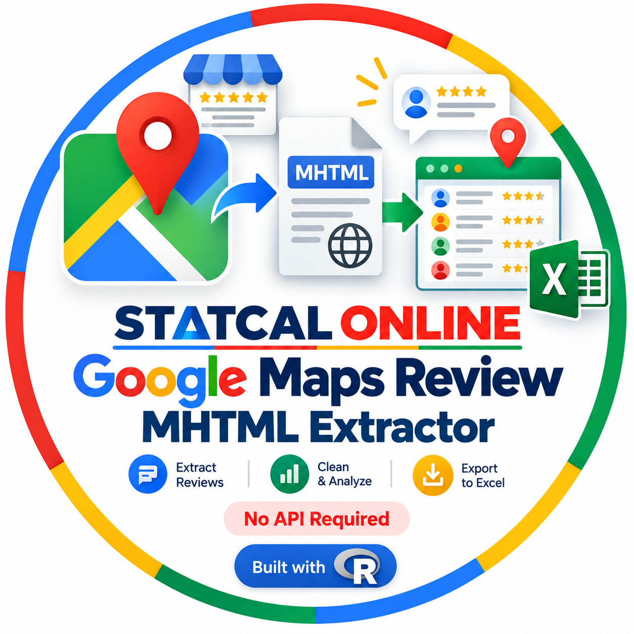 Google Maps Review MHTML Extractor